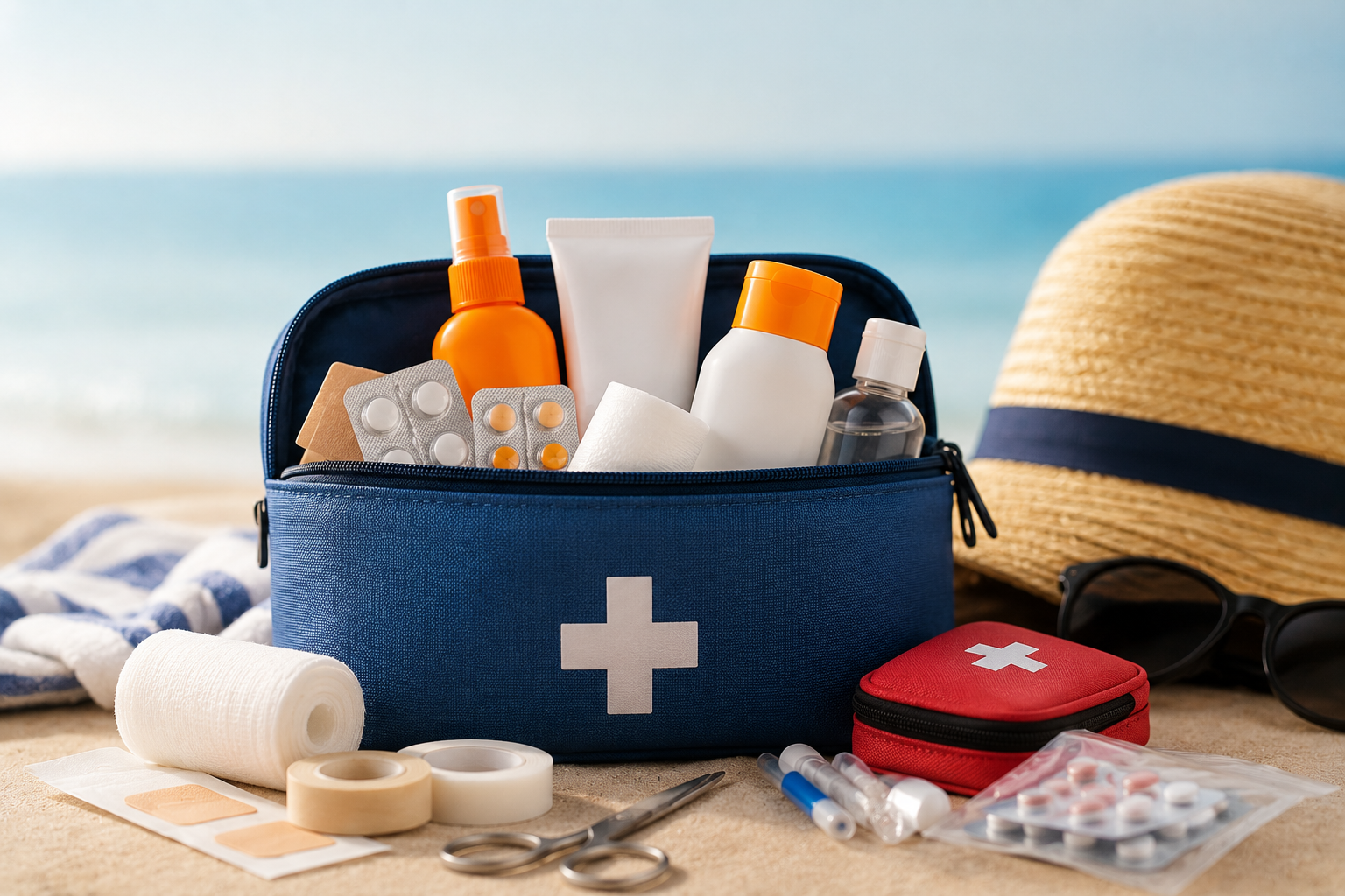 La farmaciola d’estiu: què no pot faltar durant les vacances?